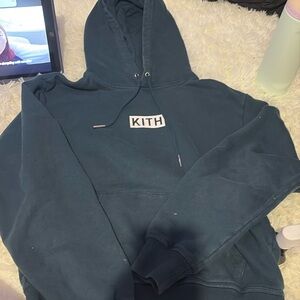 Kith blue hoodie